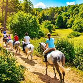 Chianti Hills Horseback Ride near Siena