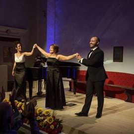 Siena: Italienisches Opernkonzert mit Künstler Meet & Greet