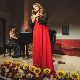 Siena: Italienisches Opernkonzert mit Künstler Meet & Greet