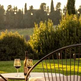 Degustace vína ve vinařství Mormoraia u San Gimignana