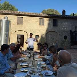 Poggio San Polo borászati túra a Chiantiban Classico-kóstolóval