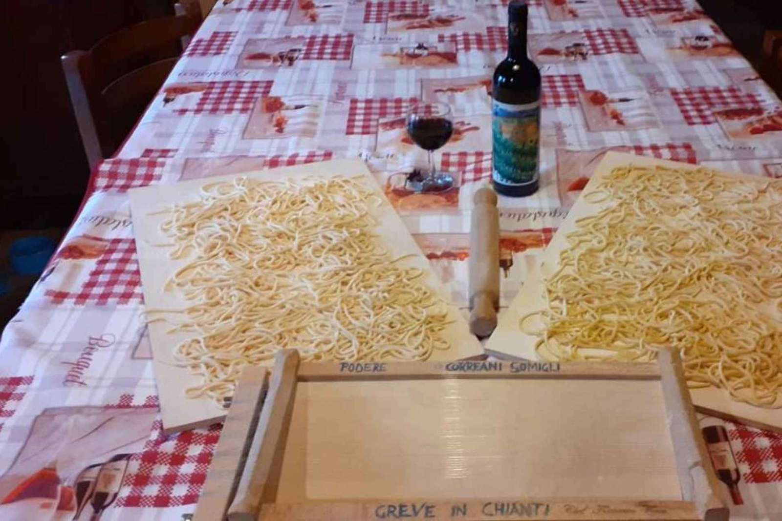 Greve in Chianti: Cooking Class with Chianti Wine Tasting