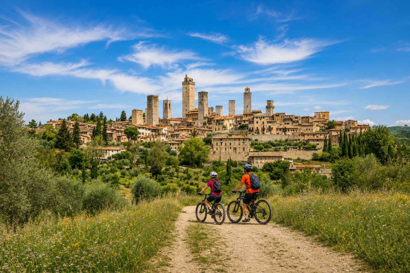 San Gimignano E-Bike Tour with Voice Navigation