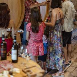 Montalcino : Dégustation de vins avec charcuterie et fromage toscan