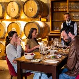 Lunch med vinprovning på Poggio ai Laghi i Chianti
