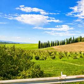 Tour de vinhos no Val d'Orcia saindo de Siena