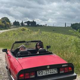 Veteranbilstur i Chianti från Florens, privat dagsutflykt