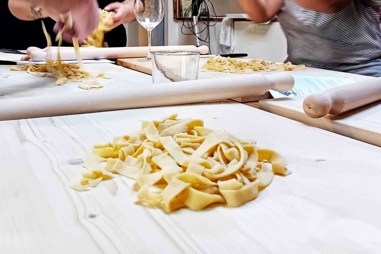 San Gimignano: "Hands in dough" Cooking Class with Lunch