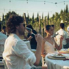 Chianti: Toscaans wijngaarddiner met wijnproeverij