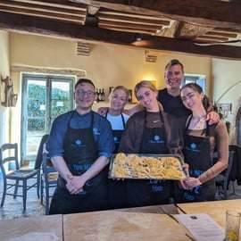 Pienza: Aula de cozinha toscana de massas caseiras e cantucci