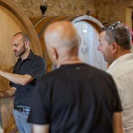 Degustazione di Brunello in una cantina storica