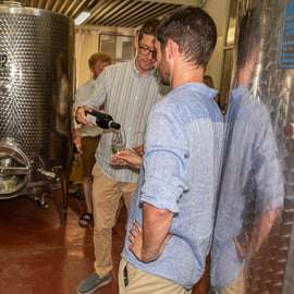 San Gimignano: Mini wijntour met Toscaans aperitief