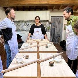 San Gimignano: "Hands in dough" Cooking Class with Lunch