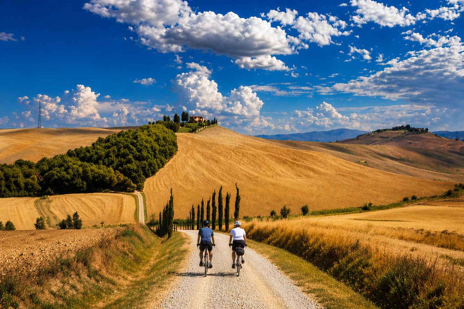 Montalcino : visite en vélo électrique dans le Val d'Orcia avec dégustation de Brunello