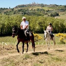 San Gimignano: Horse Riding in the Tuscan Hills