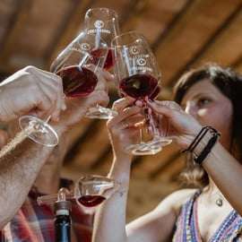 Degustazione di Brunello in una cantina storica
