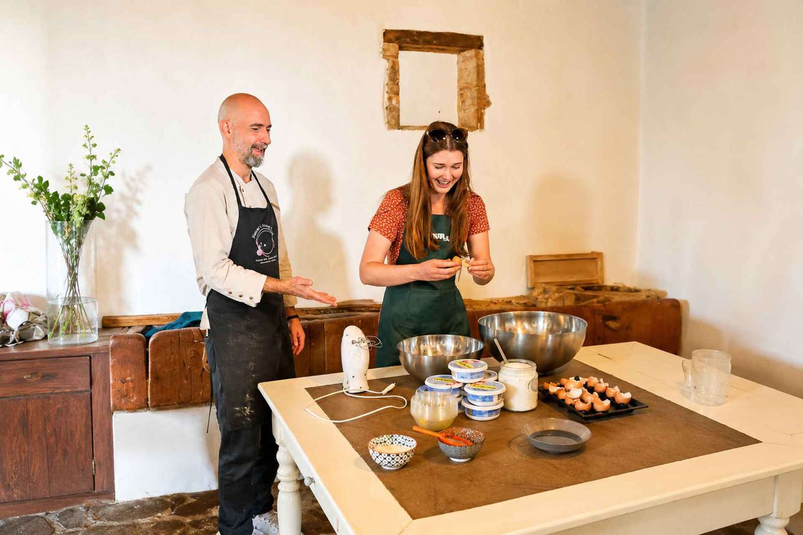 De Siena: Aula de culinária de pizza e gelato