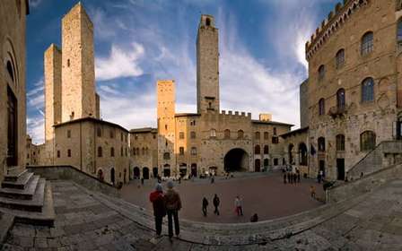 San Gimignano i Volterra: jednodniowa wycieczka ze Sieny
