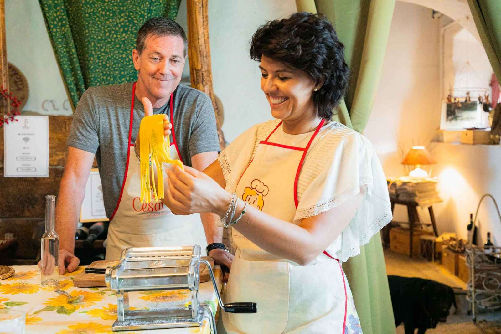 Kookles en wijntour in San Gimignano op een wijngoed
