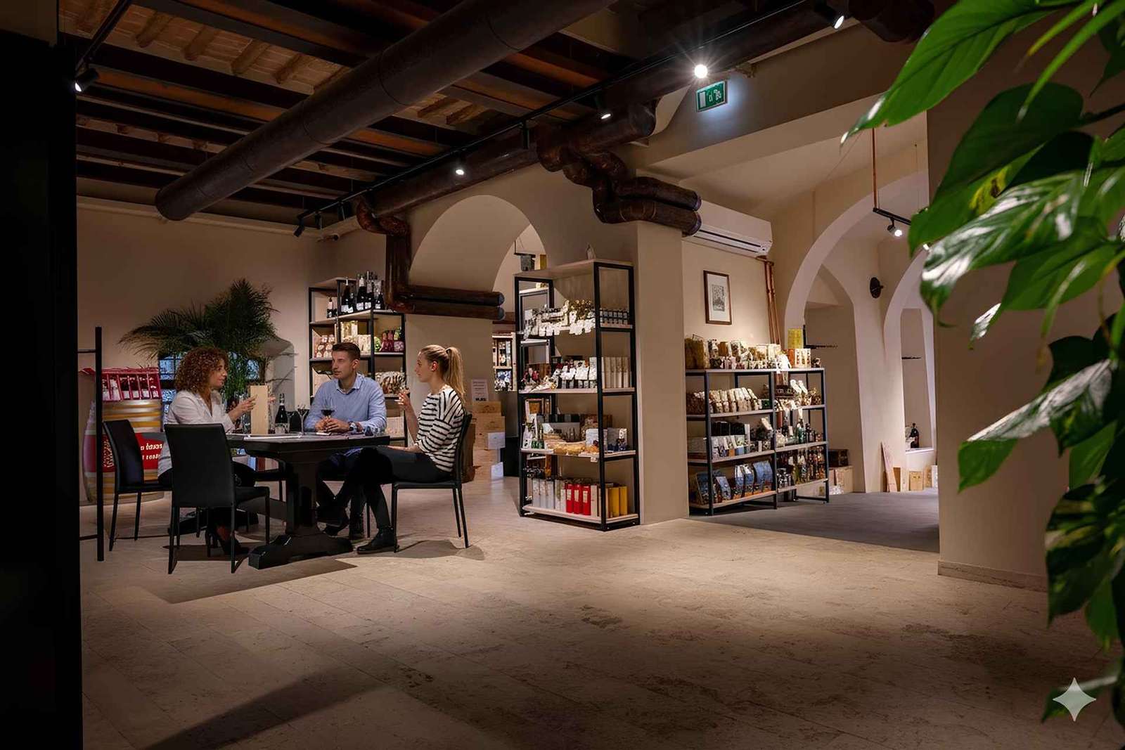 Degustação de vinhos na Piazza del Campo, em Siena