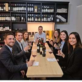 Dégustation de Chianti Classico à Sienne, près du Campo
