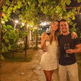 San Gimignano : dîner romantique dans un vignoble