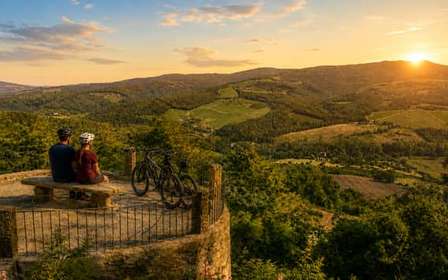 Wycieczka e-rowerem po Chianti z Gaiole do Raddy
