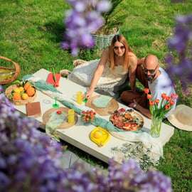 Piknik ve vinici v Chianti: Greve in Chianti s bazénem