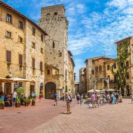 Dagtour Pisa en San Gimignano vanuit Siena met Chianti-wijn