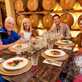 Från Siena: Dagsutflykt till San Gimignano, Chianti och Montalcino