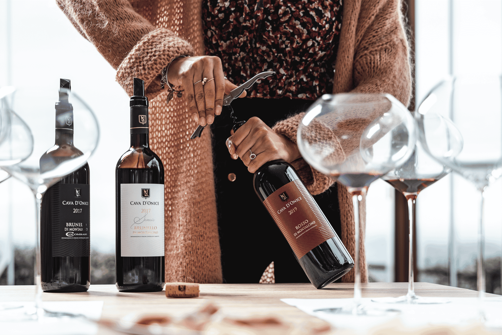 Degustace vína v Montalcinu: rodinné vinařství Cava d'Onice