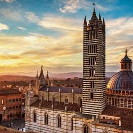 Siena: Guided Tour with Your Mobile Phone