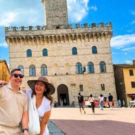 Au départ de Florence : Sienne, Cortona, Montepulciano et Val d'Orcia