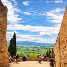 Tour de vinhos no Val d'Orcia saindo de Siena