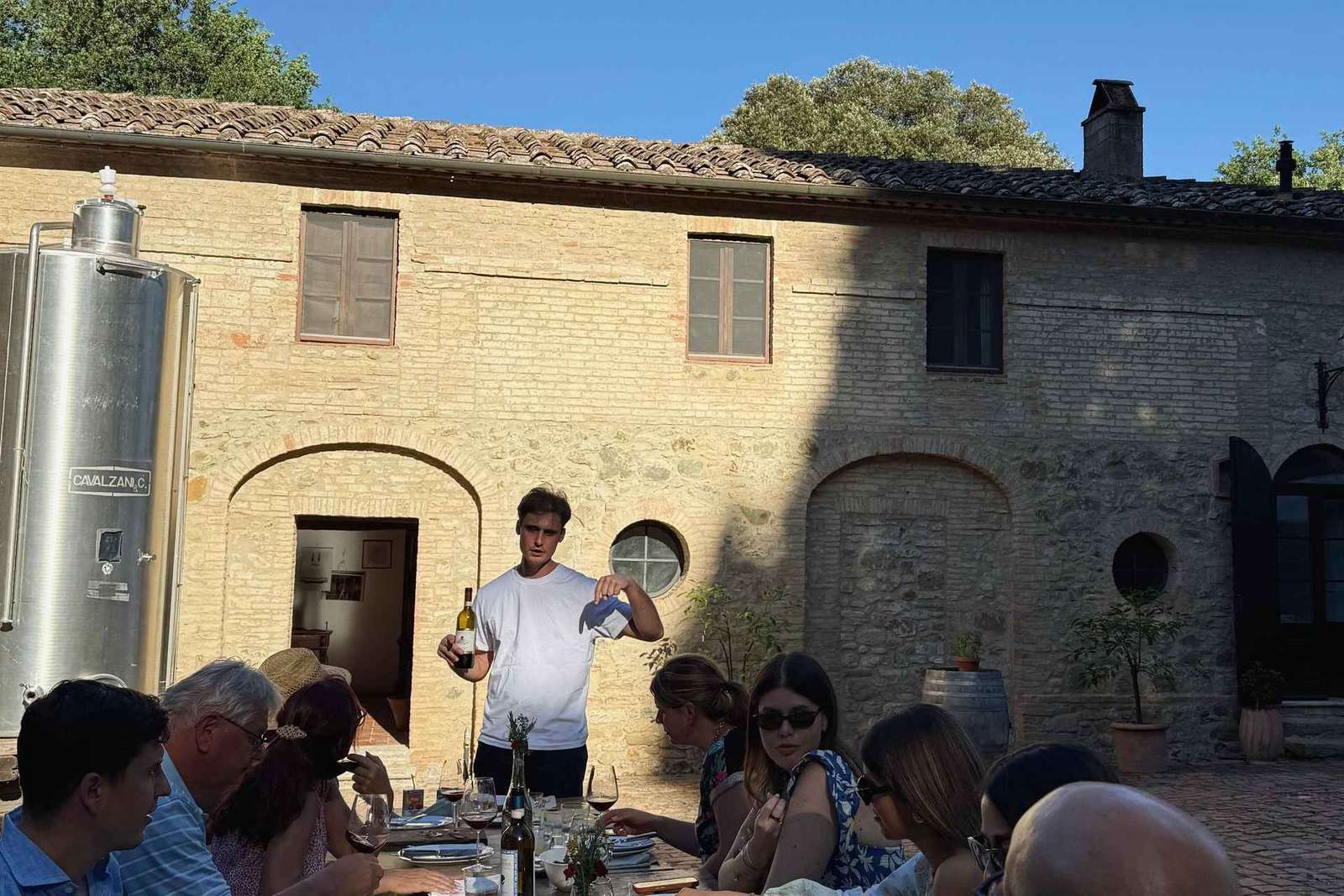 Poggio San Polo borászati túra a Chiantiban Classico-kóstolóval